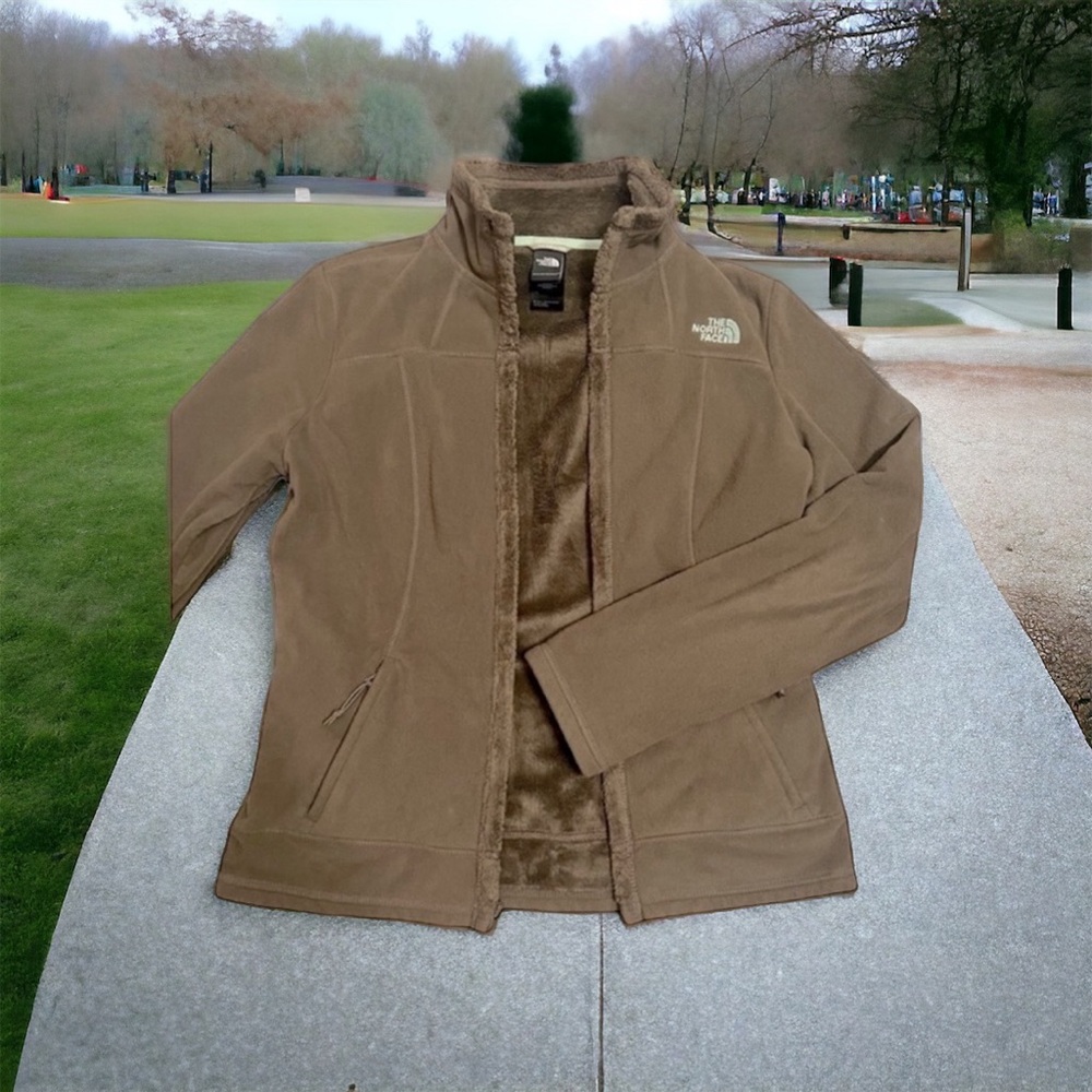 The North Face Brown Fleece Lined Jacket